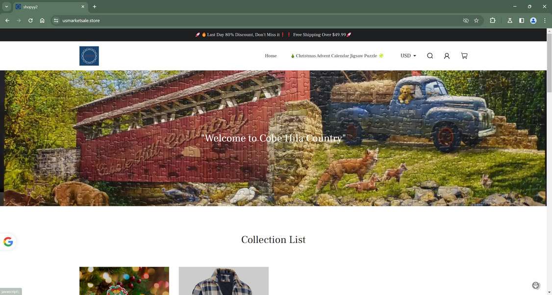 Usmarketsale.store scam