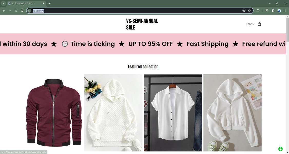 Vs-bigsale.live scam