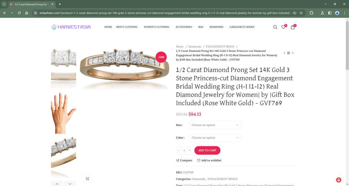 Ziniaofotec.com scam