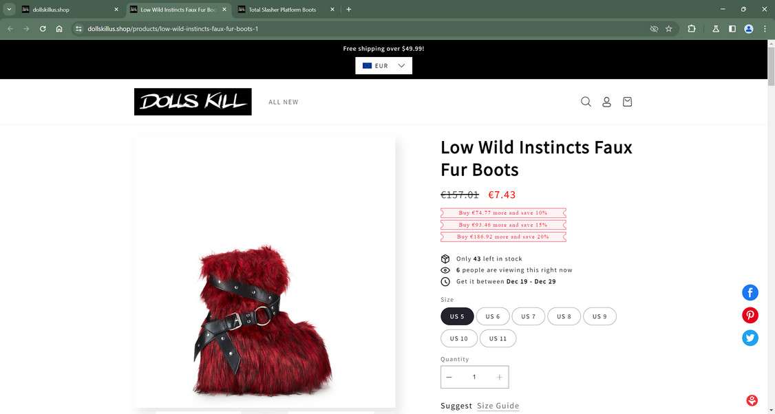 another “warehouse clearance end of year” scam : r/dollskill