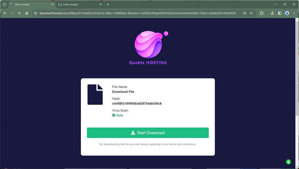 download7locked.com scam
