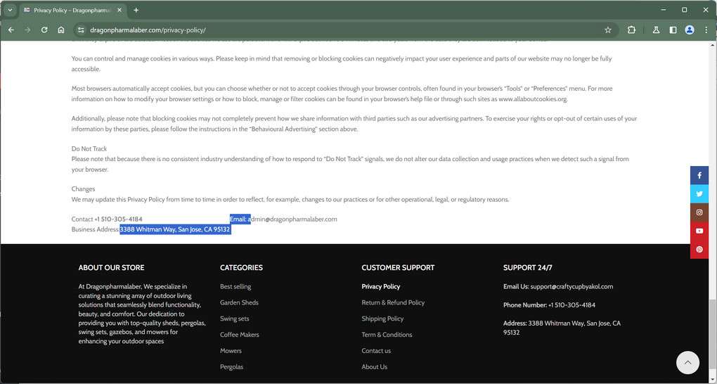 dragonpharmalaber.com scam