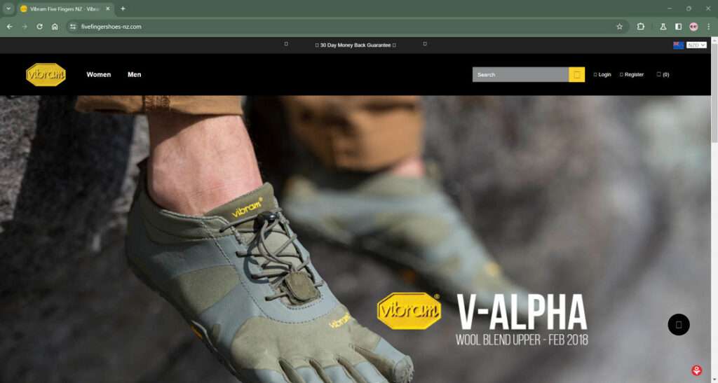 Vibram website clearance