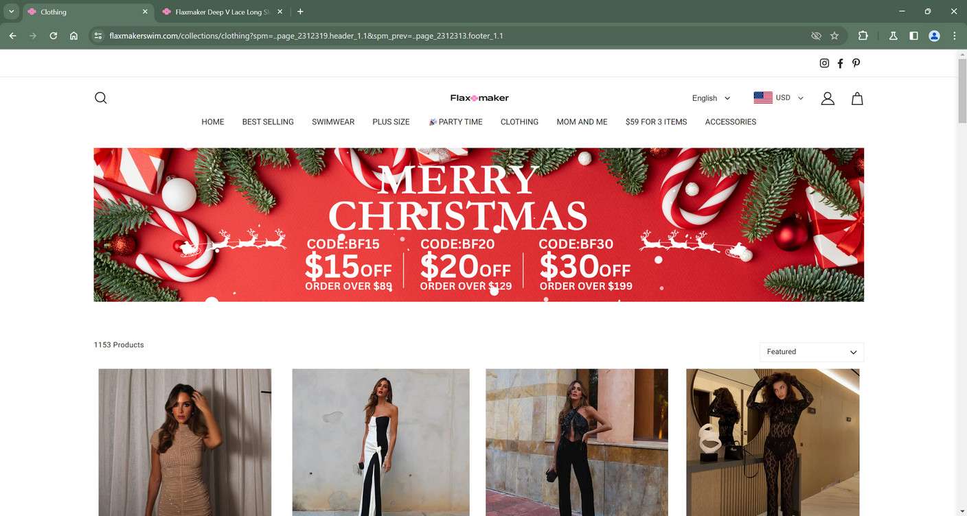 flaxmakerswim.com scam