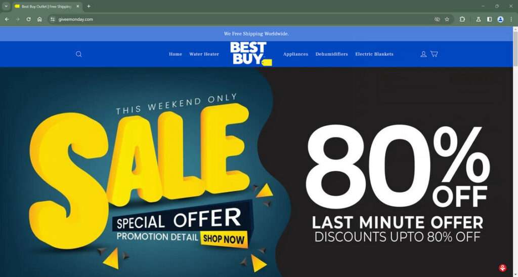 giveemonday.com scam