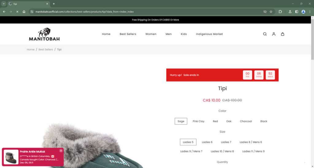 manitobahcaofficial.com scam