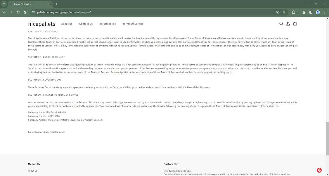 pallets.budnay.com scam