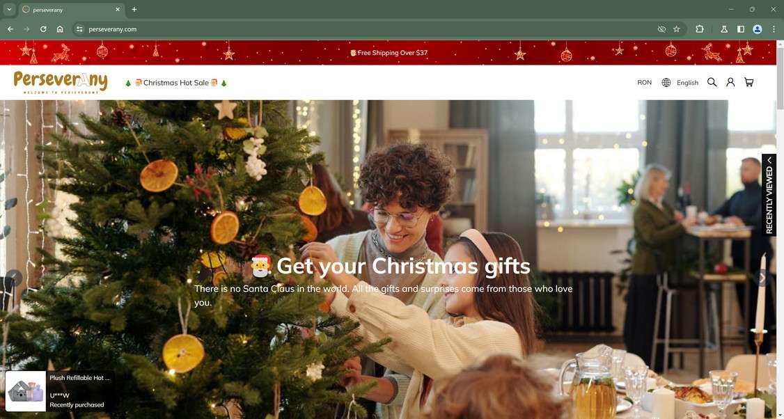 perseverany.com scam