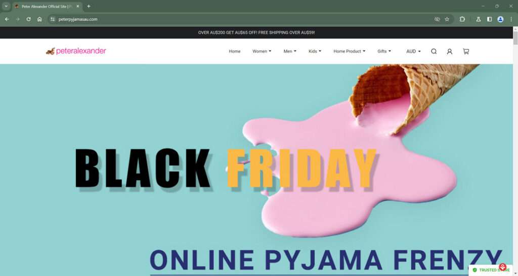 peterpyjamasau.com scam
