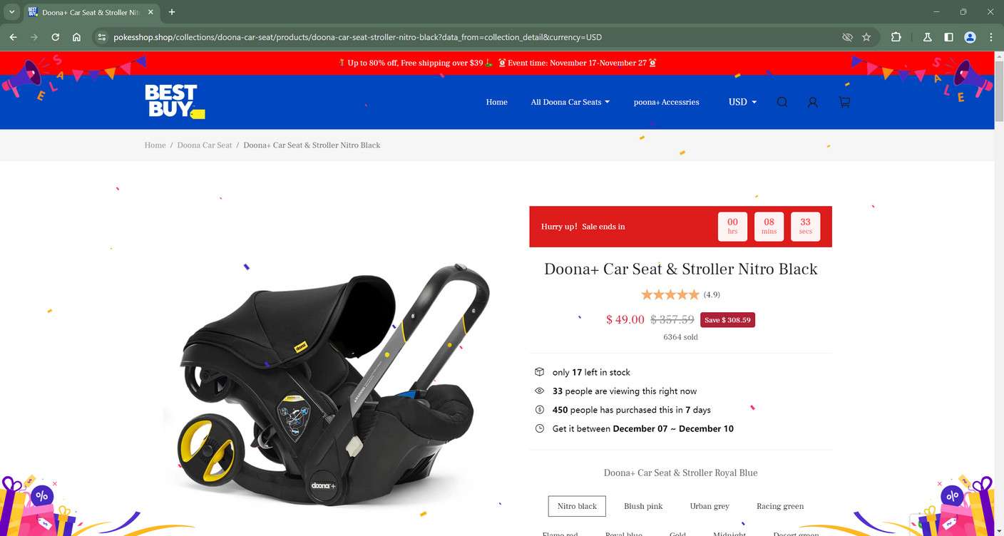 Coupon for doona shop car seat