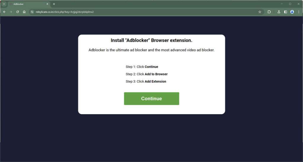 releylicate.co.in malware