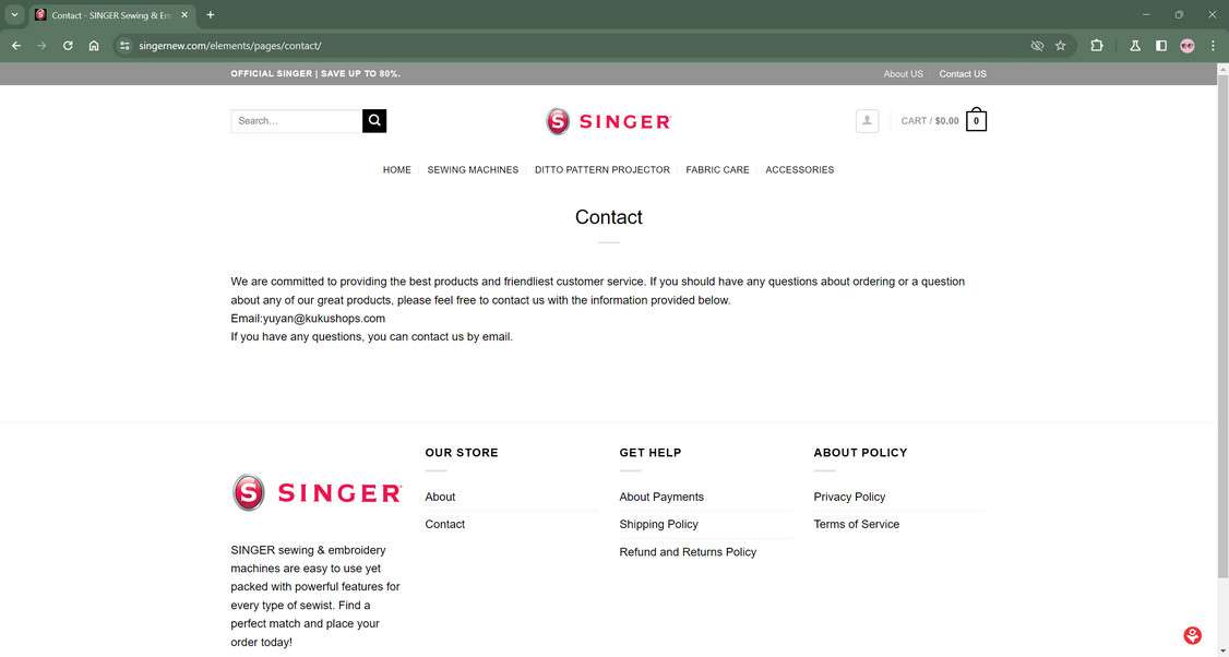 singernew.com scam