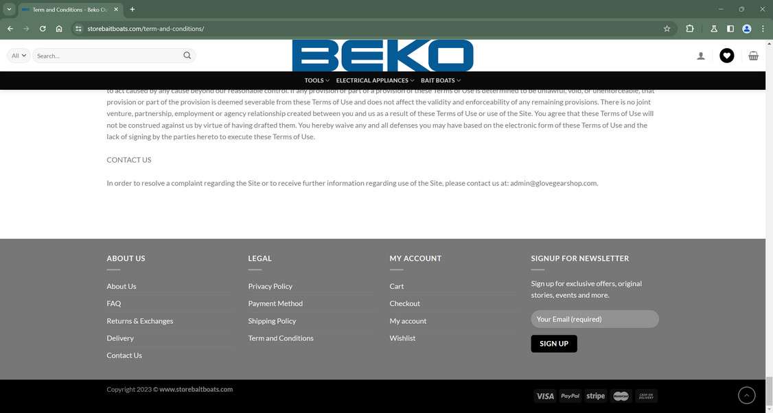 storebaitboats.com scam