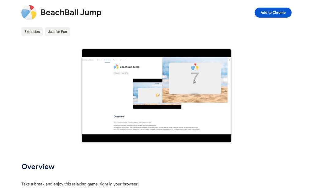 BeachBall Jump