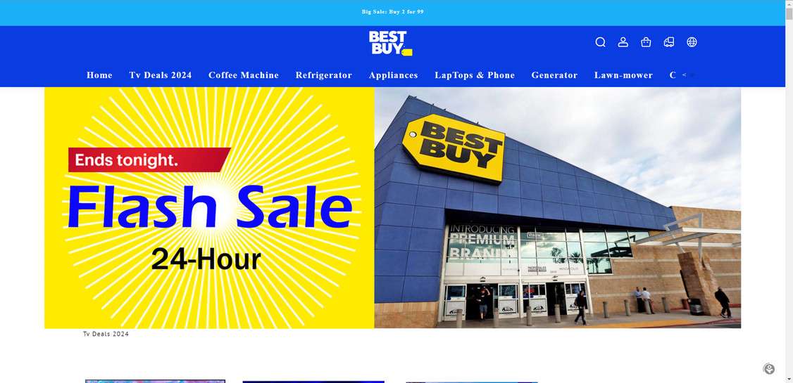 Scam Store A Fake Best Buy site