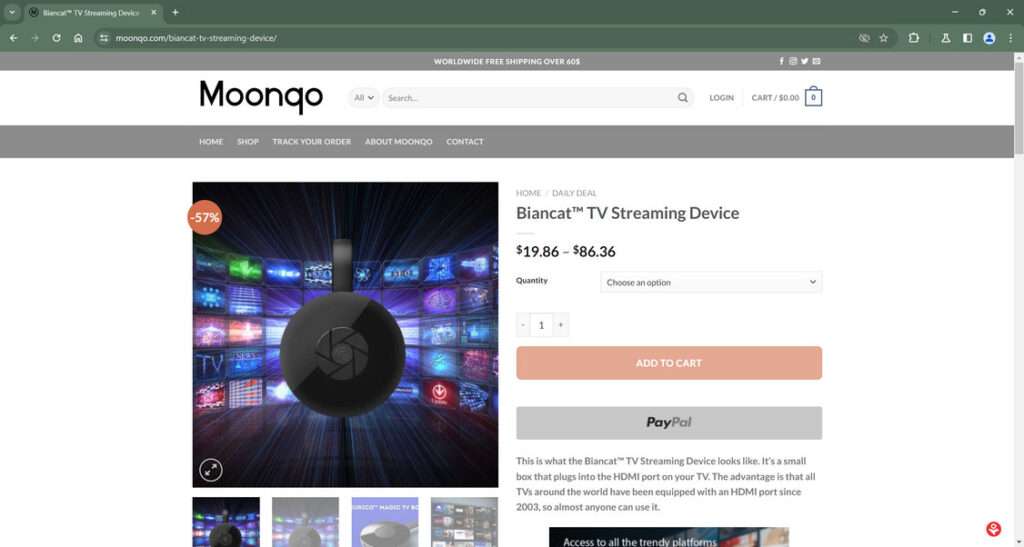 Biancat TV Streaming Device