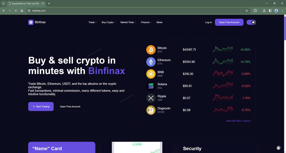 Binfinax scam