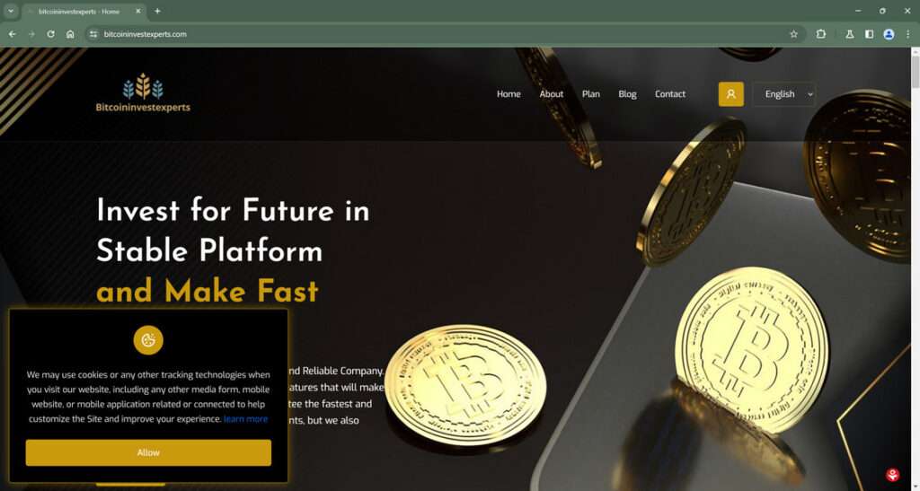 Bitcoininvestexperts.com scam