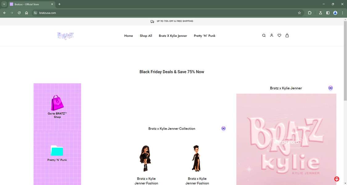 Bratzusa.com scam