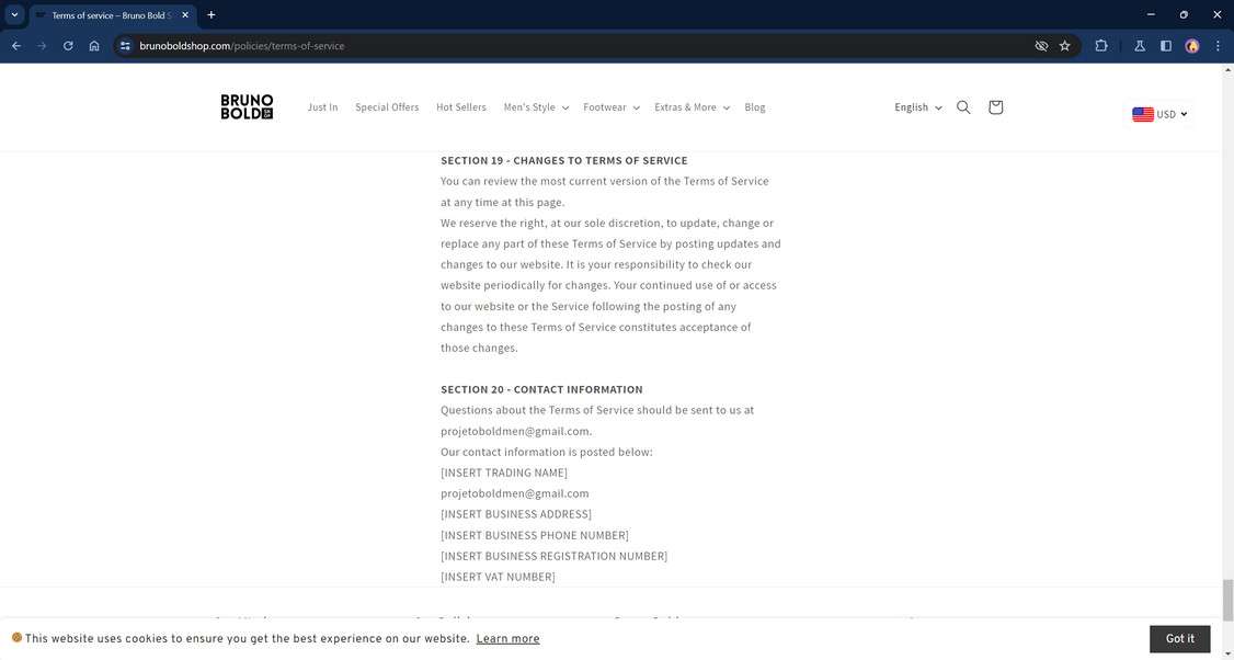 Brunoboldshop.com scam