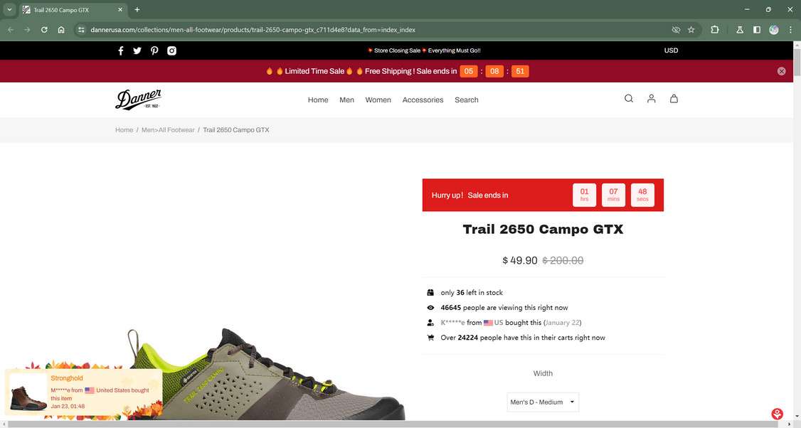 Danner 2025 clearance sale