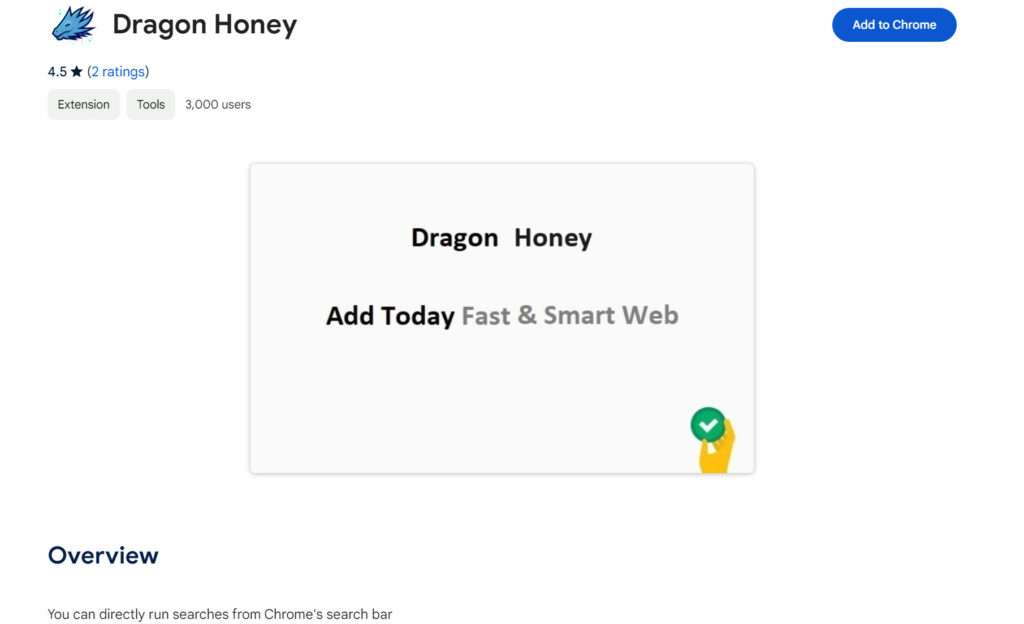 Dragon Honey browser hijacker