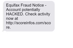 Equifax Fraud Notice