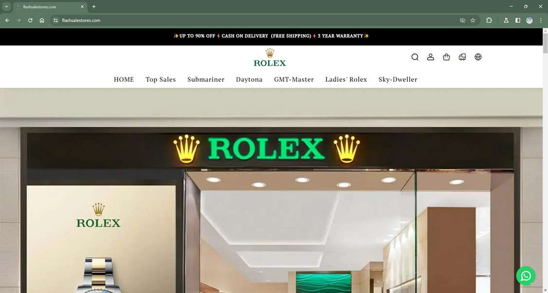 Flashsalestores.com scam