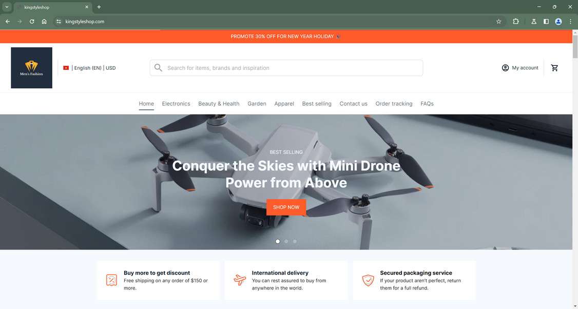 Kingstyleshop.com scam