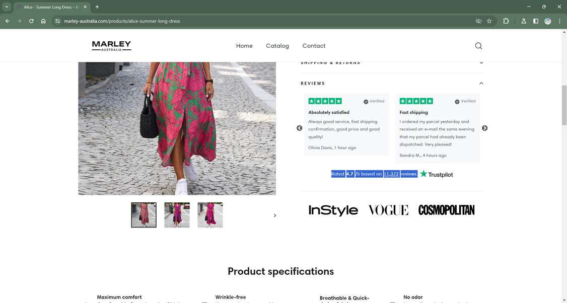 Investigating Marley-Australia.com: A Safe Store or Total Scam? 2 Marley-australia.com scam