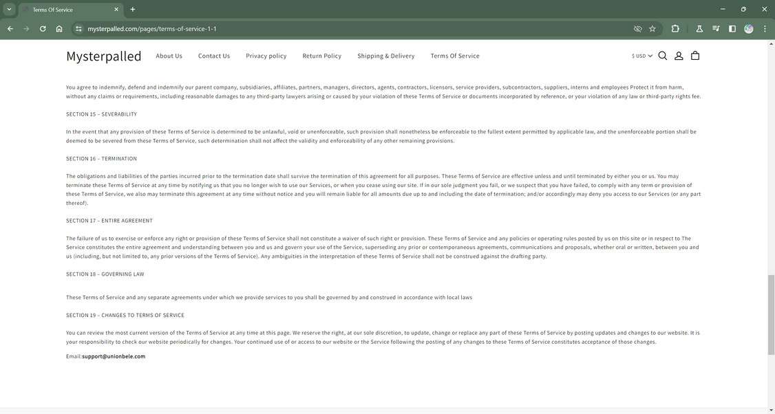 Mysterpalled.com scam