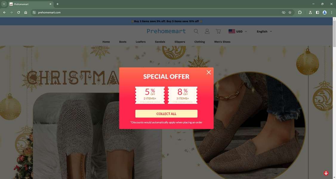 Prehomemart.com scam