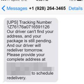 UPS Scam