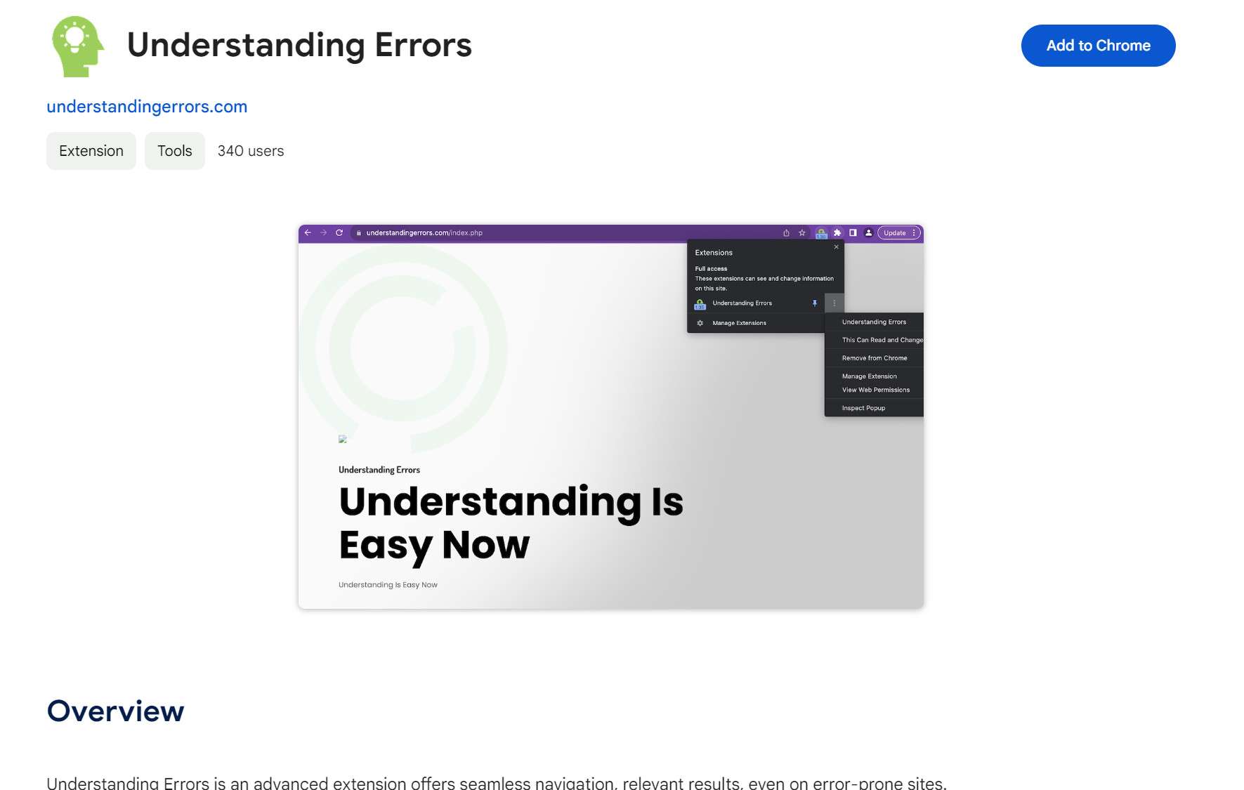 Understanding Errors adware