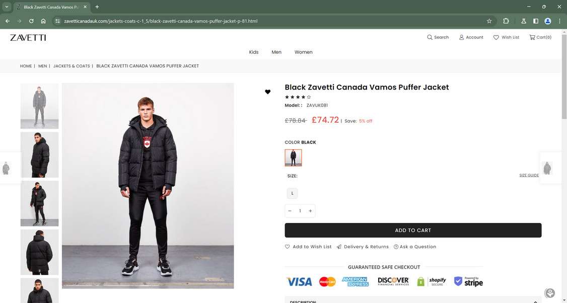 Zavetticanadauk.com scam