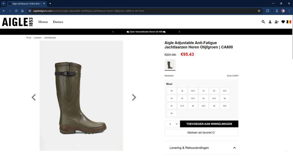 Aiglebelgium.com scam