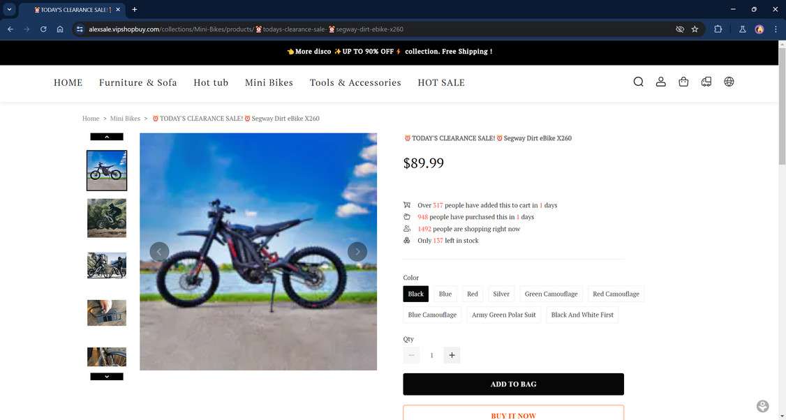 Alexsale.Vipshopbuy.com scam