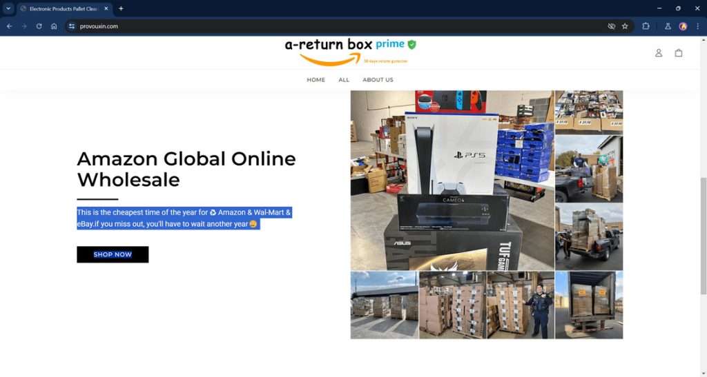 Don T Fall For The Amazon Global Online Wholesale Pallets Scams