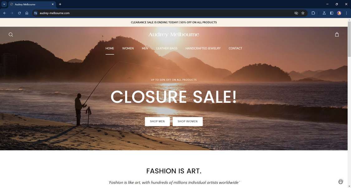 Audrey-melbourne.com scam