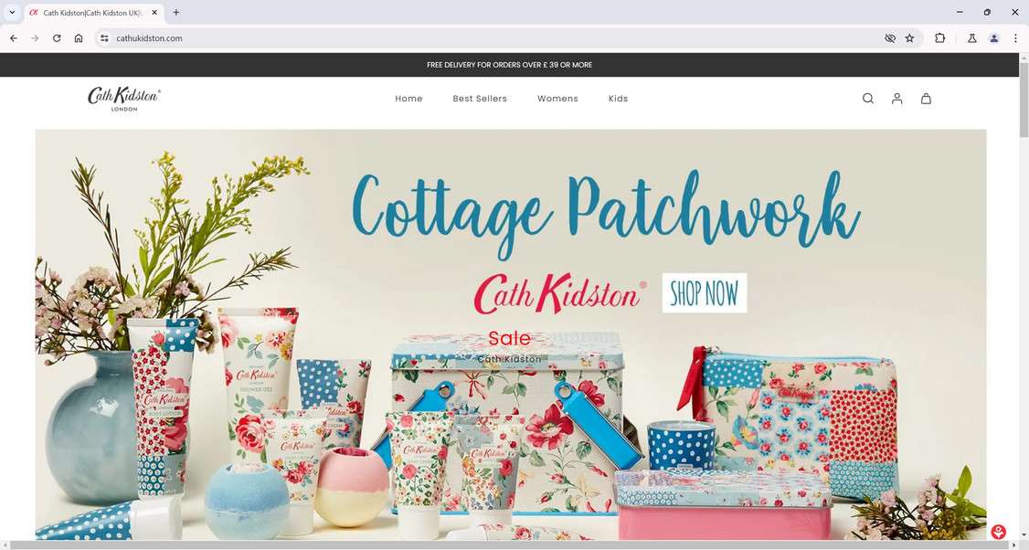 CathuKidston.com Scam Store: A Fake Cath Kidston Website 1 Cathukidston.com scam