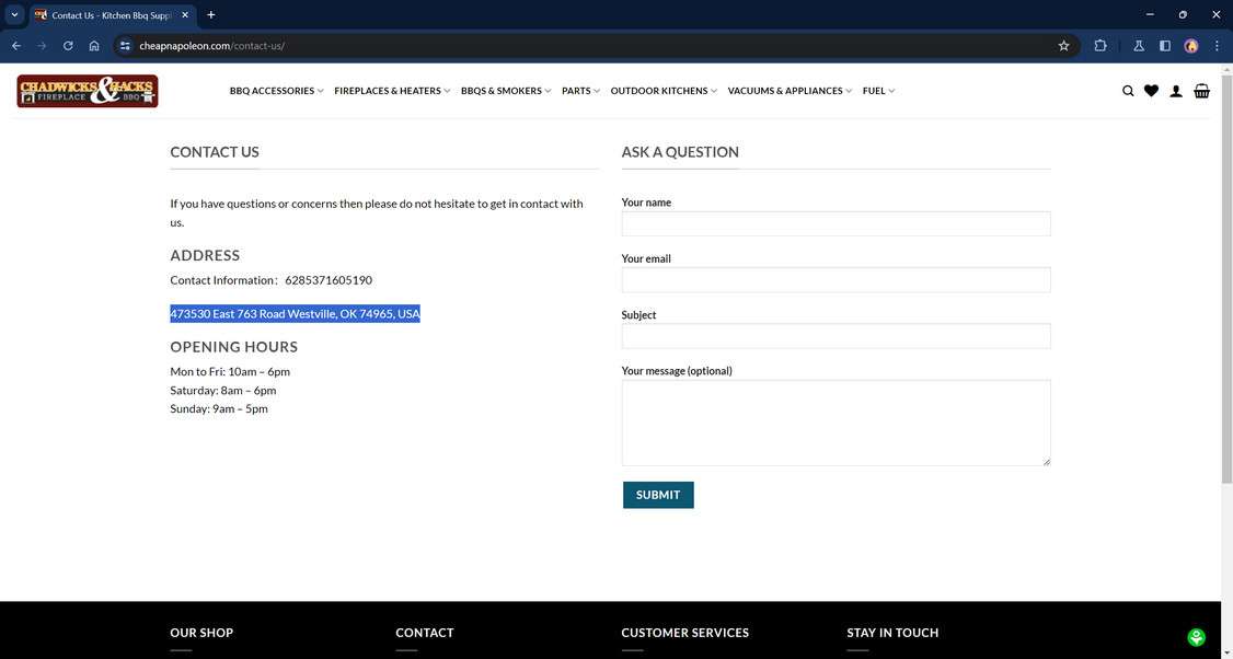 Cheapnapoleon.com scam
