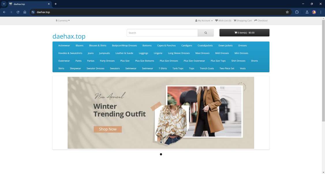Daehax.top Scam Store - Fraudulent Shop Alert 1 Daehax.top scam