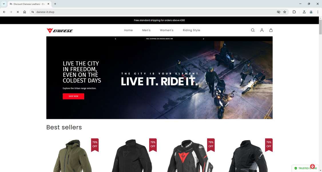 Dainese-it.shop scam