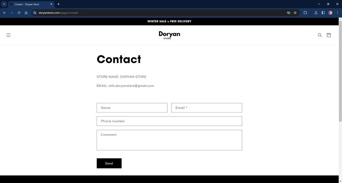 Doryanstore.com scam