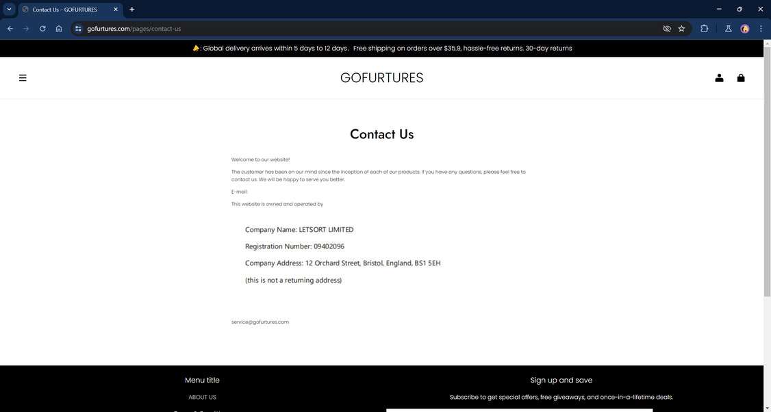 Gofurtures.com scam