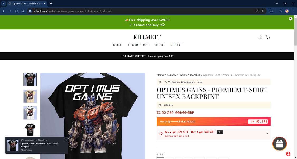 Killmett.com scam