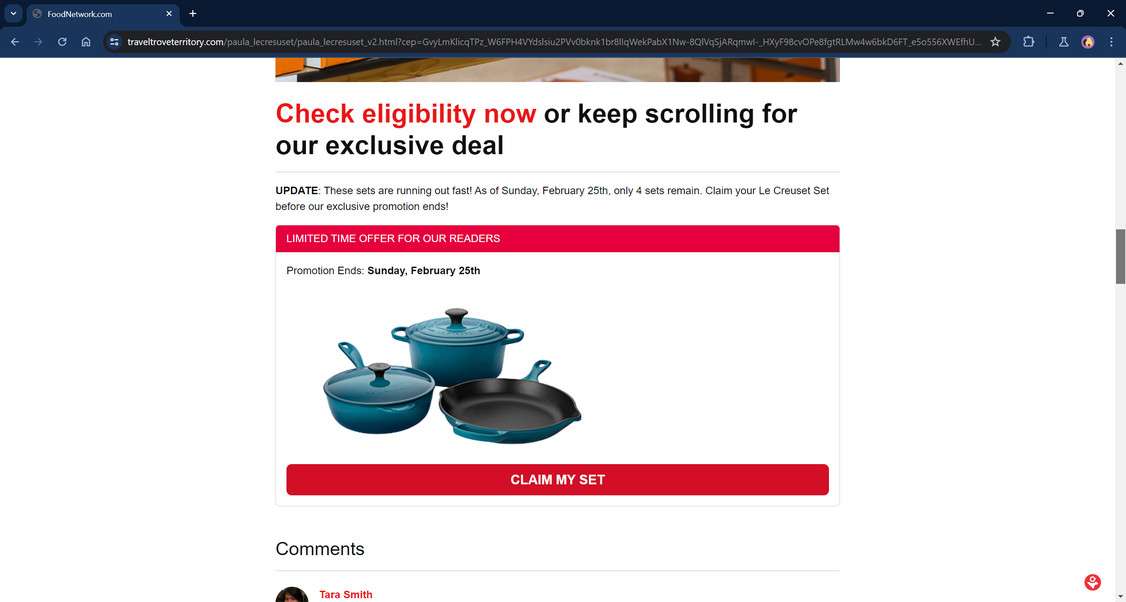 Beware The Reba McEntire And Trisha Yearwood Le Creuset Giveaway Scam