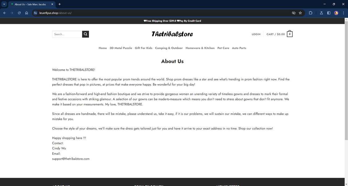 Leuerllyus.shop scam