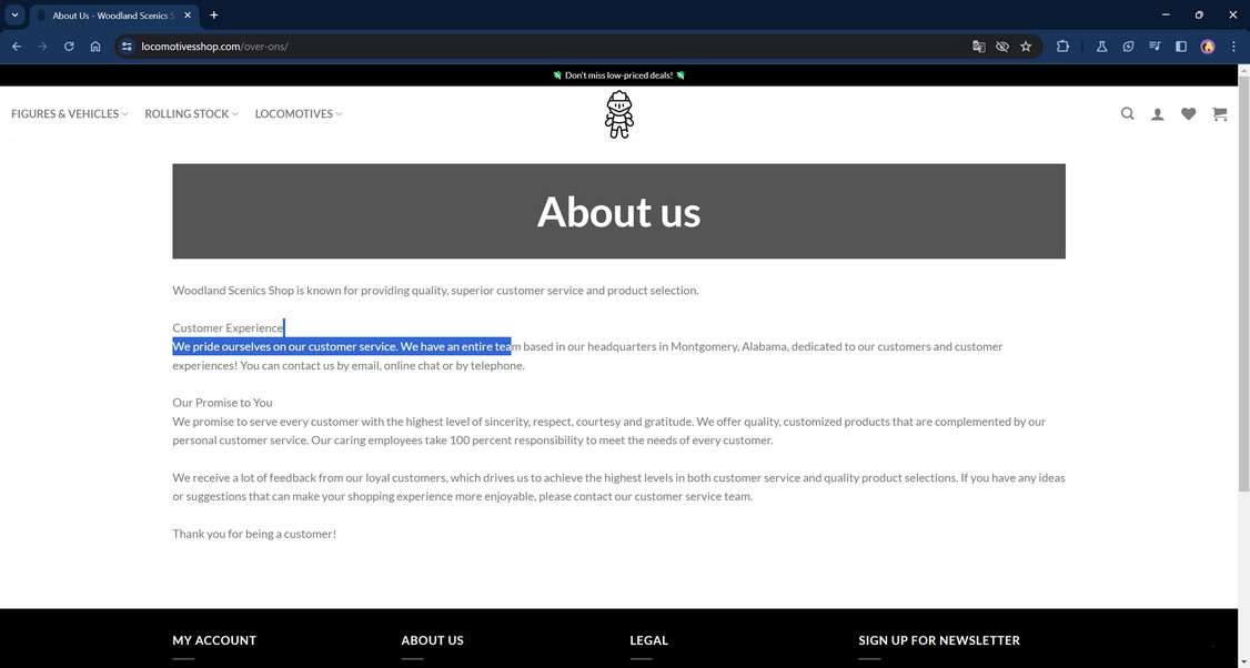 Locomotivesshop.com scam
