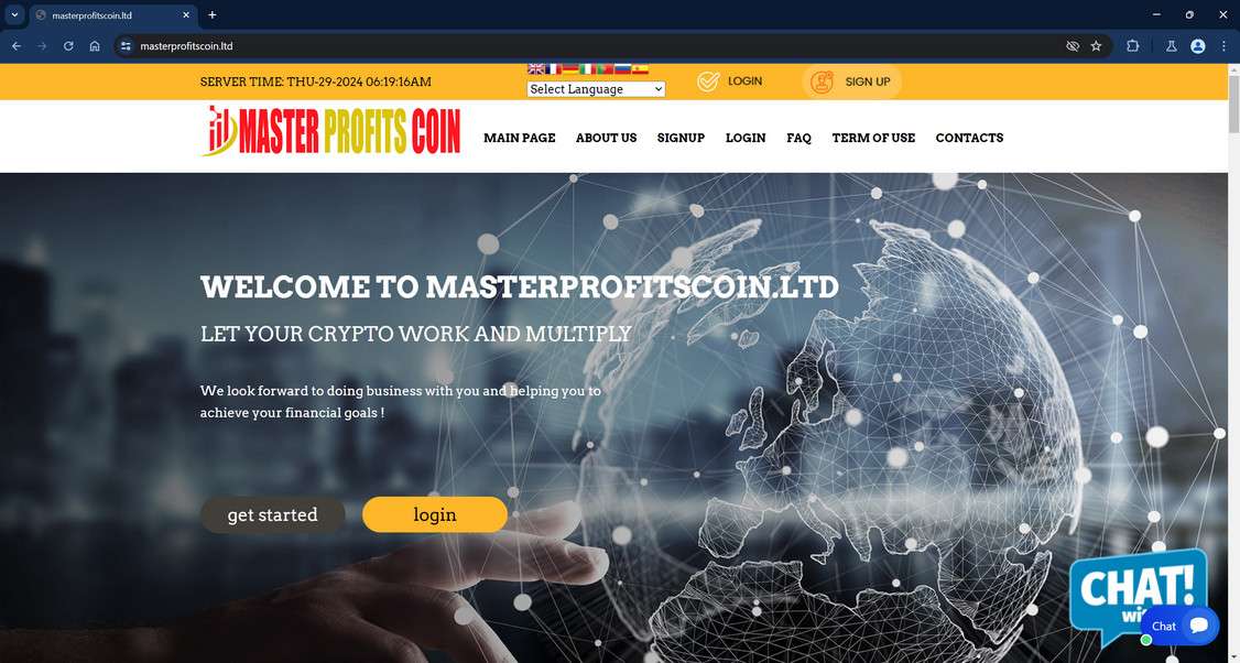 Masterprofitscoin.ltd scam